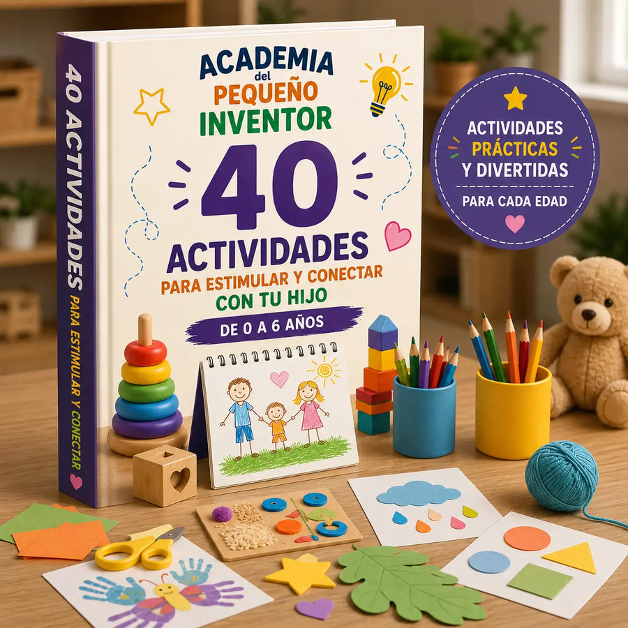 40 Actividades para estimular conectar con tu hijo