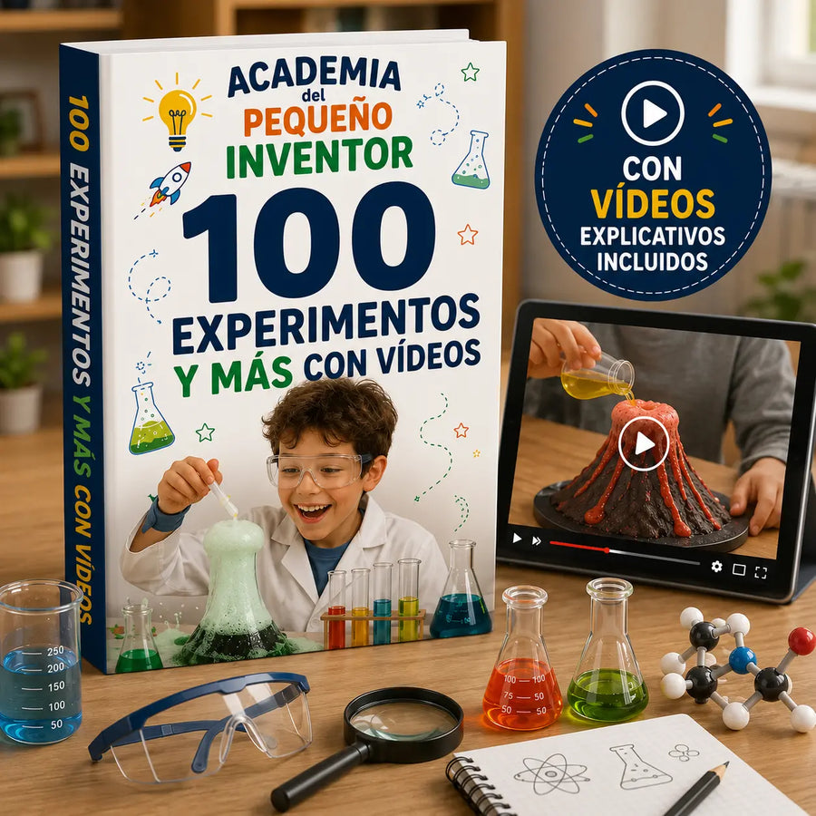 100 Experimentos científicos con videos